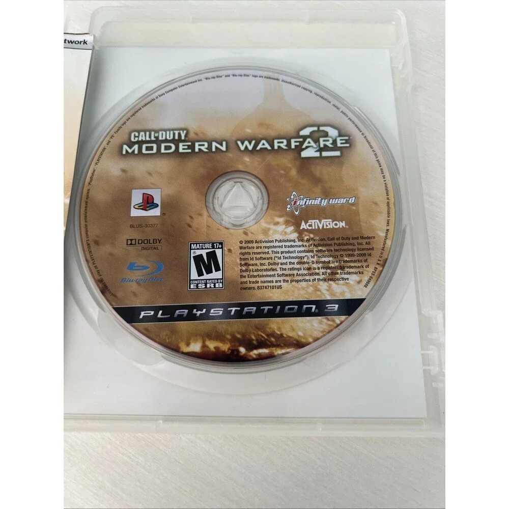 Call of Duty: Modern Warfare 2 (PlayStation 3, 2009)